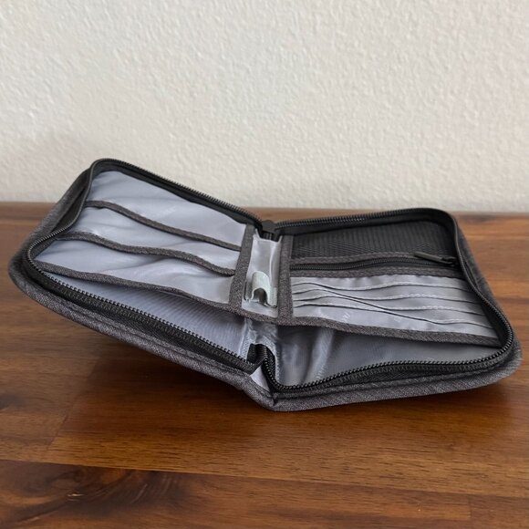 Bagsmart - RFID Blocking Passport Wallet in Black - Picture 4 of 5